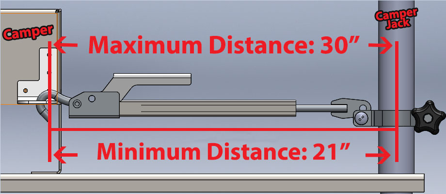  FASTGUN WOBBLE STOPPER MINIMUM AND MAXIMUM DISTANCE